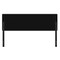 Merrick Lane Coppola Headboard with Tufted Upholstery and Powder Coated Metal Frame